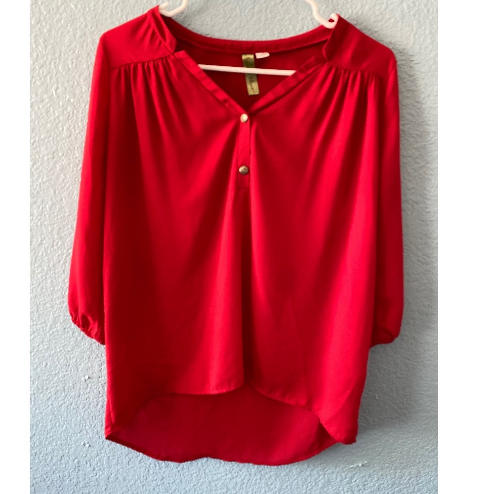 Red Blouse